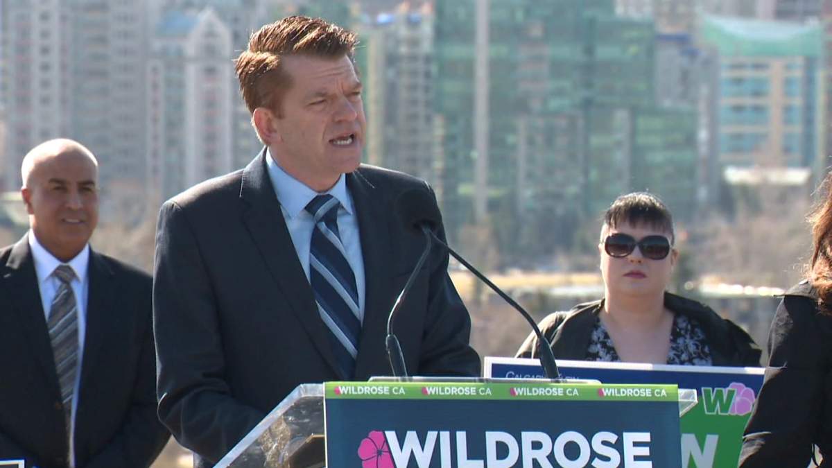 Wildrose Party leader Brian Jean