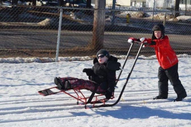 An example of the type of equipment that was stolen, not the actual item.