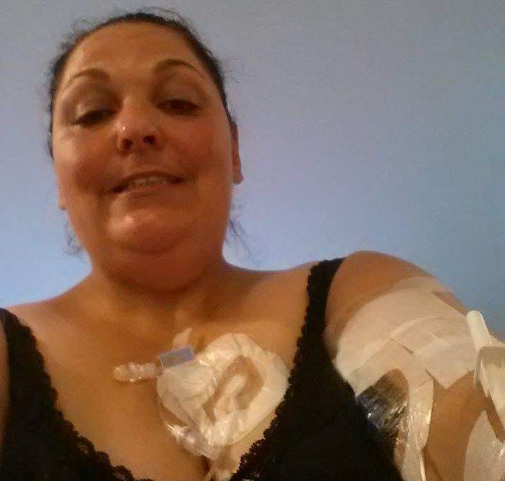 A photo of Cindy Smith posted on the Facebook group “Help Save Cindy’s Life”
