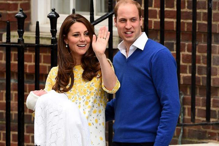 The Duke And Duchess Of Cambridge Depart The Lindo Wing With Their Daughter