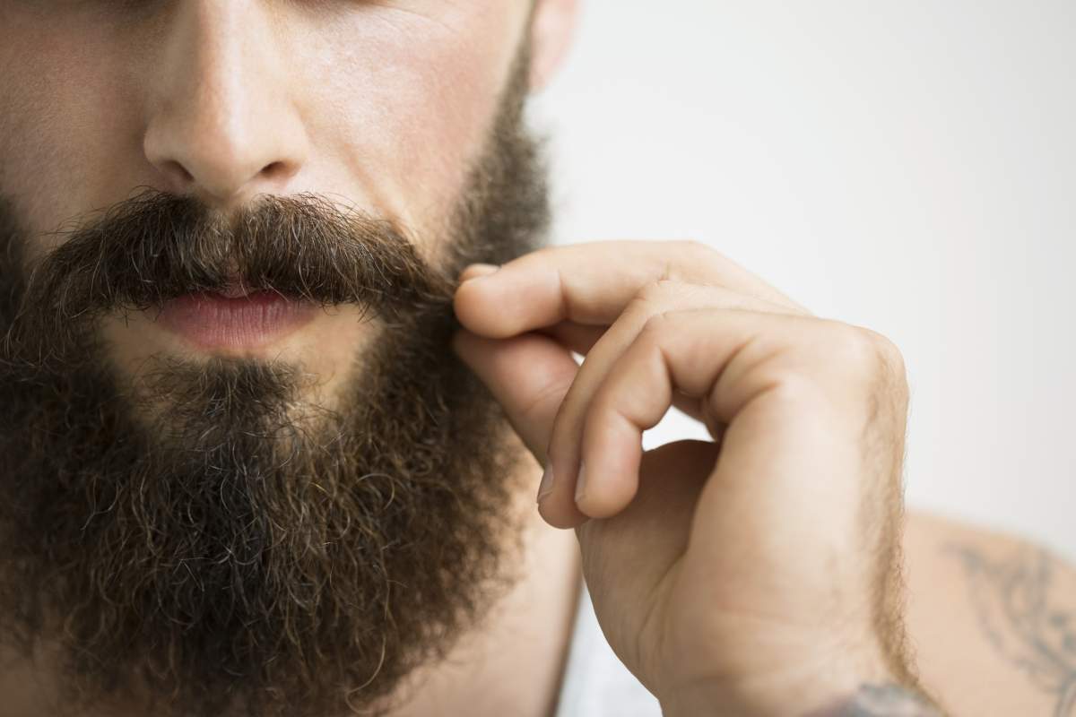 Could this beard be full of germs?.