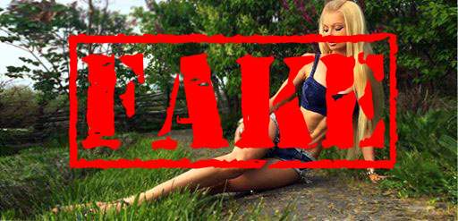 Bad Photoshop, a Human Barbie, and other things that were fake online this week - image