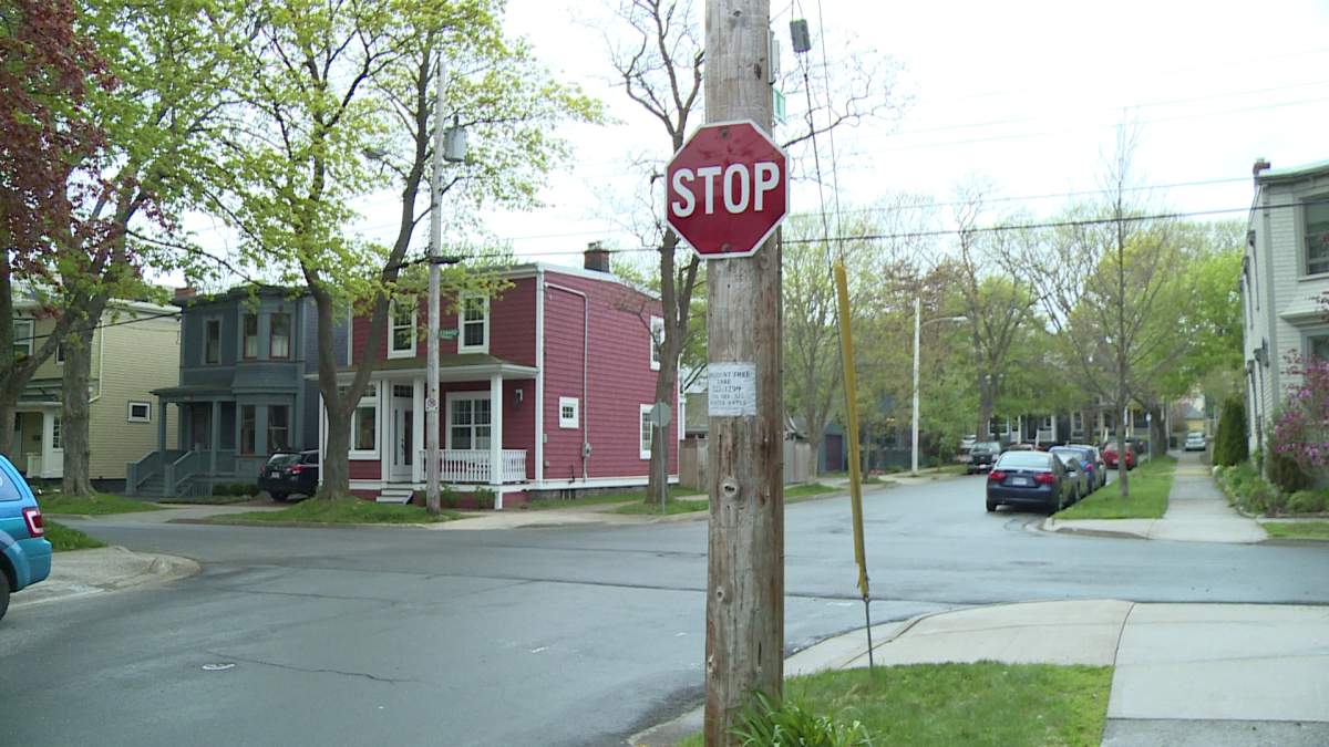 The intersection of Binney and Edward Streets is currently a two-way stop. Residents want to see that turned into a four-way stop.