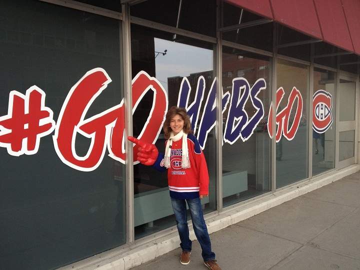 Cory Palfalvi is hoping his cover of Journey's "Don't Stop Believin,'" dedicated to the Montreal Canadiens, will go viral.