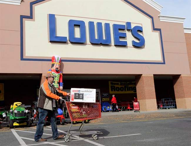 Lowe's has bought a dozen leases for former Target locations across the country.
