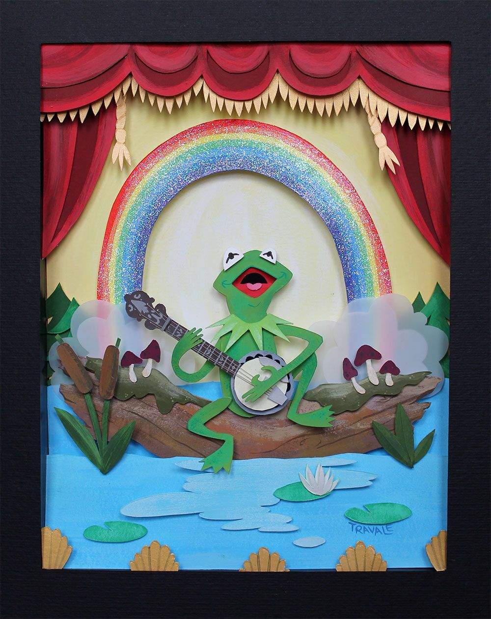 A sneak peek of the Tribute to Jim Henson at the Dart Gallery, May 2015