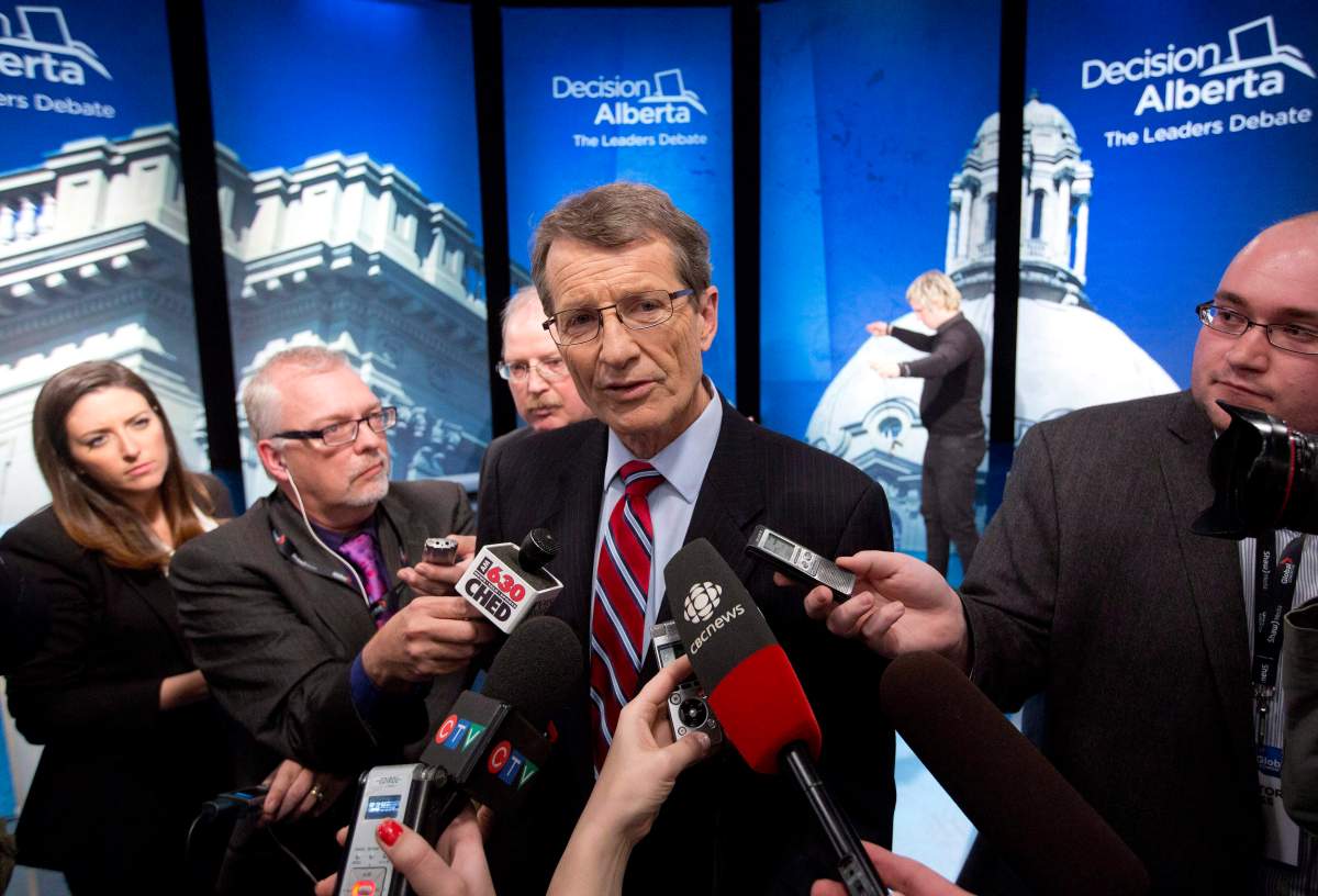 Alberta Liberal leader David Swann, seen above in a file photo, says the province needs to do more to ease pressure on Alberta ambulance services. (Global News).
