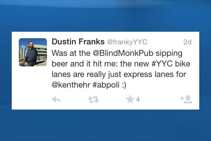 Dustin Franks tweet