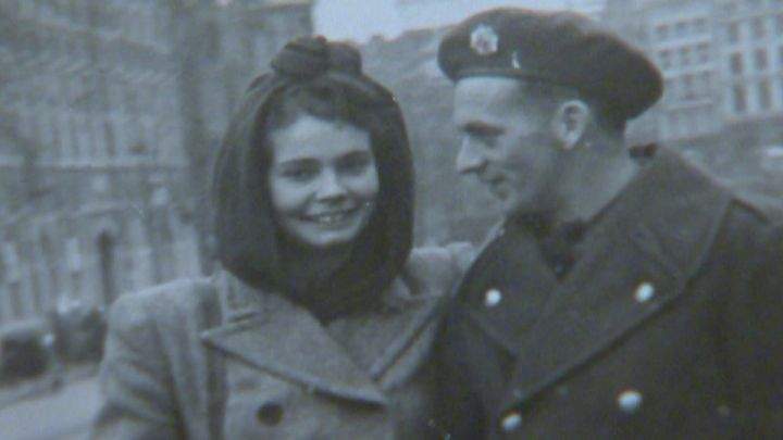 Dutch war bride exhibit