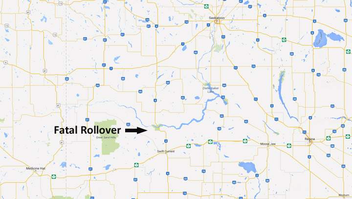 Teen dead, two in serious condition after a rollover on a Saskatchewan grid road.