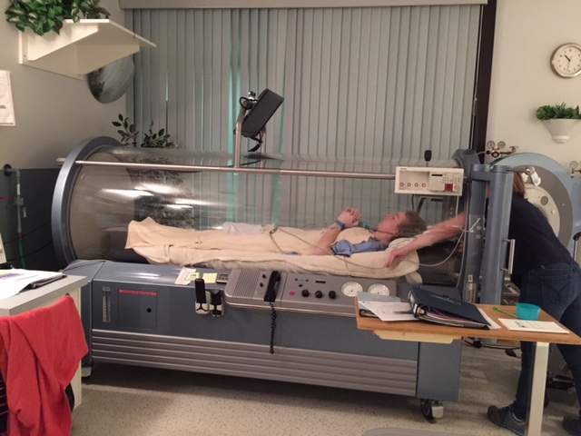 15-year old Delan Robertson was air-lifted to Regina and then taken by ambulance to Moose Jaw’s hyperbaric chamber after carbon monoxide poisoning.