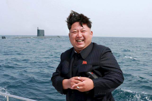 This photo was released by North Korea’s Korean Central News Agency (KCNA) in Pyongyang.