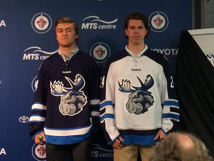 Manitoba Moose jerseys