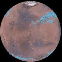 Judging from indications of the pressure and temperature of Mars from NASA’s Curiosity rover, it’s believed possible that frozen water could exist underground.