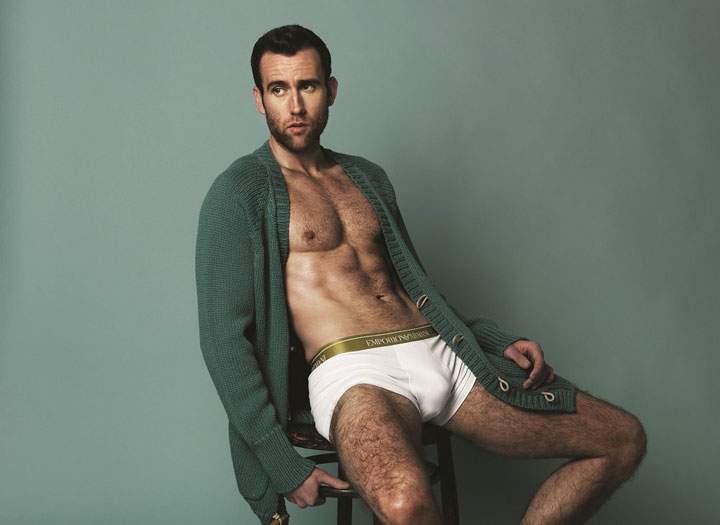 Matthew Lewis, pictured in a photo in the June issue of ‘Attitude.’