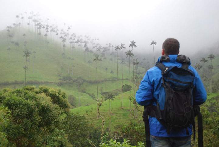 A YouTube user who goes by the name Wize Hop and is known for his train hopping videos, is pictured in Colombia in a handout photo. Canadian millennials are being drawn to vagabond culture through online communities.