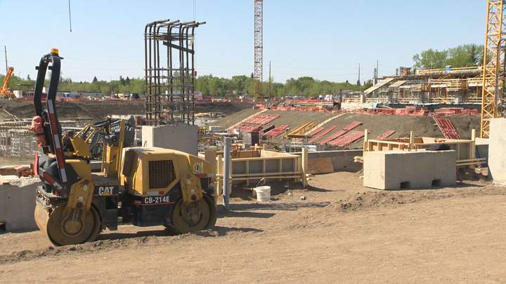 So far, construction of the new stadium is around 41 per cent complete with 270 workers on-site. By August there will be close to 350 workers.