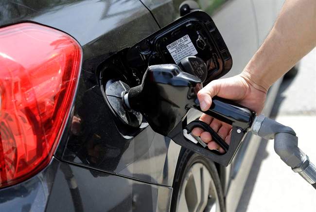 File photo: gas pump.
