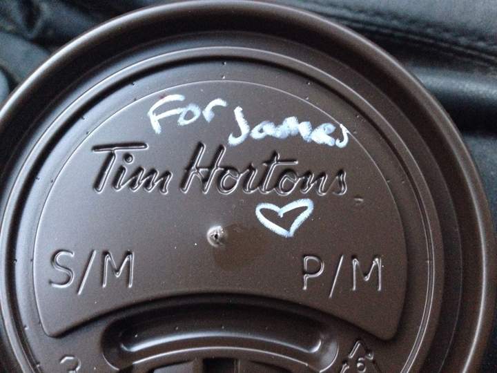 Jason Alexander uploaded the photo of his coffee to Facebook and the campaign seems to be gaining traction.
