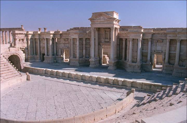Some of the ruins are 2,000 years old.
