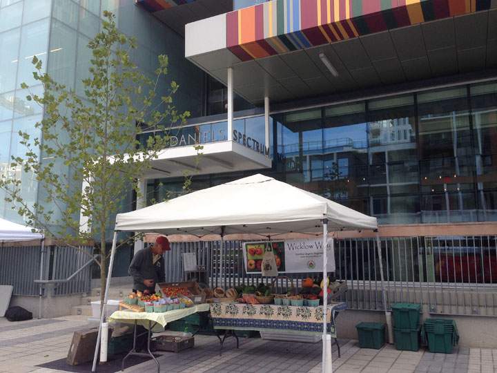 The Regent Park Farmers' Market is pictured on Sept. 18, 2013.