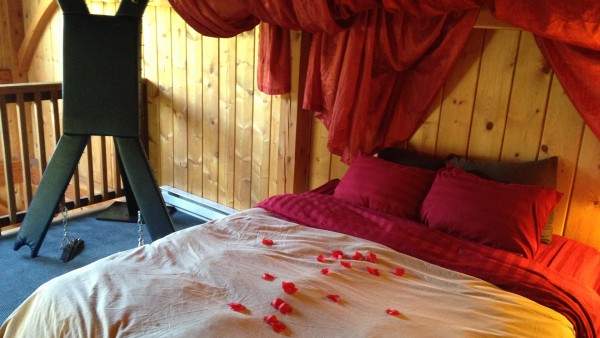 This place is described as a “kinky west coast getaway.”