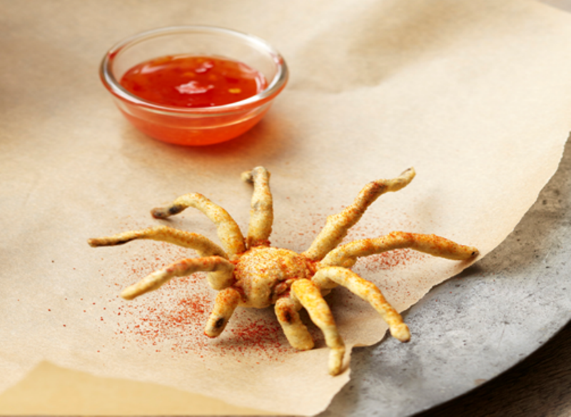 Tarantula tempura and cricket skewers: Insects could be coming to a menu near you - image