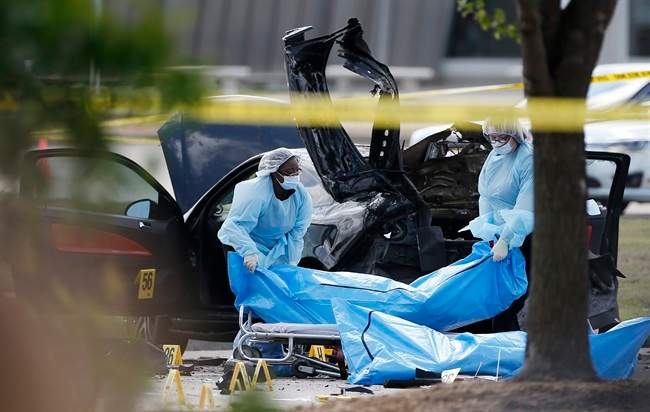 Officials have named Elton Simpson and Nadir Soofi as the two suspects responsible for attacking a “draw the prophet Muhammad” cartoon contest in Texas on Sunday, which left one security guard injured.