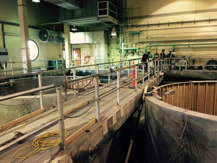 Regina’s new wastewater treatment plant is now around 40 per cent complete.