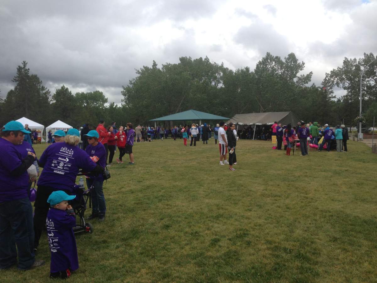 The Edmonton Walk for ALS on June 13, 2015.