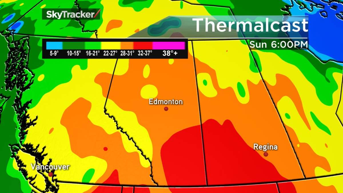 Health officials warn of dangerously hot weather across Alberta - image