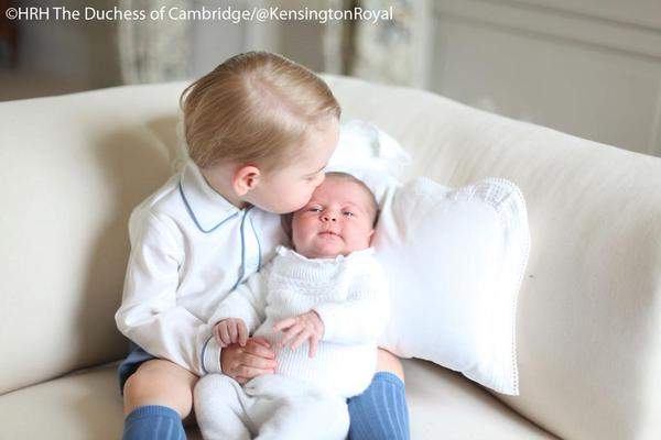 Princess Charlotte’s First Official Portraits Are Adorable - image