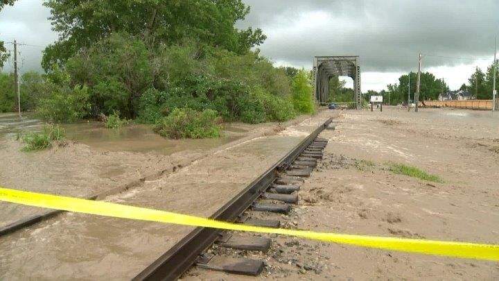 After the flood High River