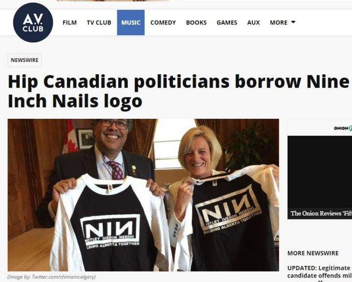 AV Club NIN