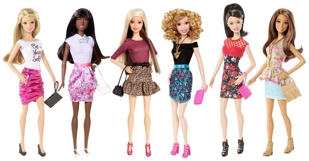 Mattel's new 'Fashionista' Barbie line features flat shoes - a first for the doll since its creation.
