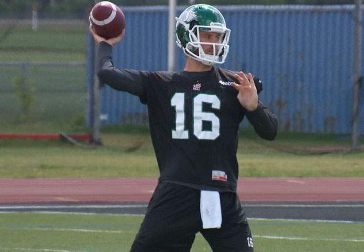 The Saskatchewan Roughriders new third-string quarterback has taken a difficult road to get to this point.