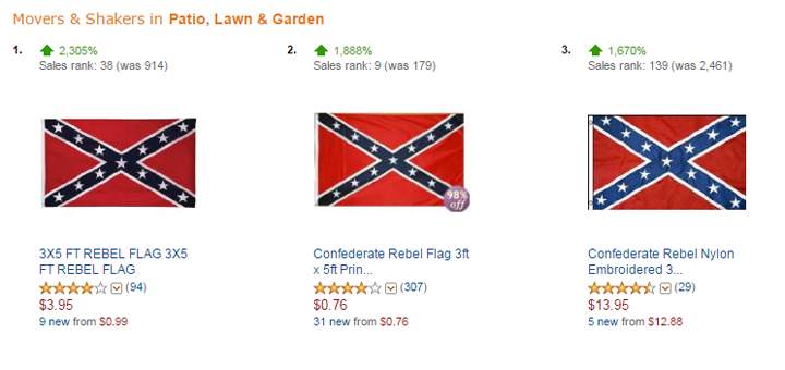 Canadian retailers pulling confederate flag from stores following Charleston shooting - image