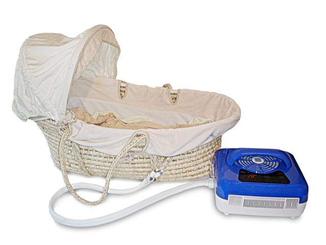 A cooling cot. Credit: Flexmort