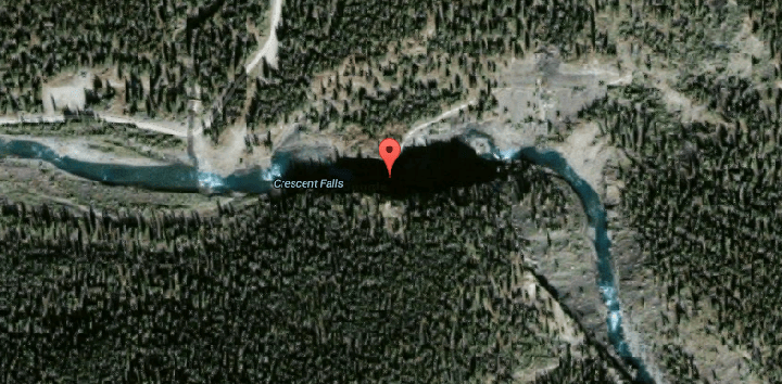 Crescent Falls Viewpoint Map