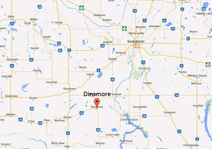 Emergency services were called to a fatal crash Thursday south of the village of Dinsmore, Sask.