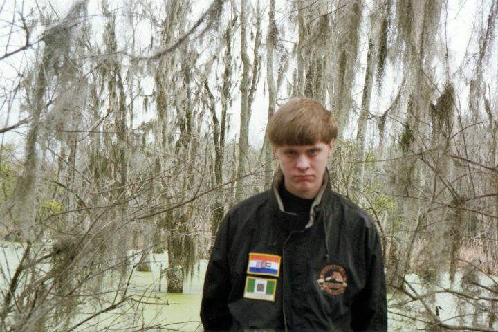 A photo of Charleston church shooting suspect Dylann Roof, 21, posted on Facebook.