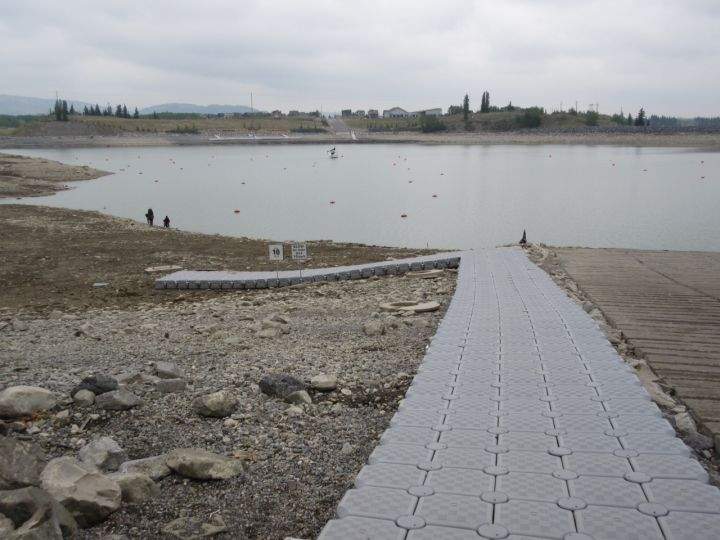 Ghost Lake reservoir
