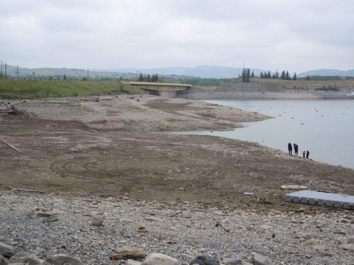 Ghost Lake reservoir