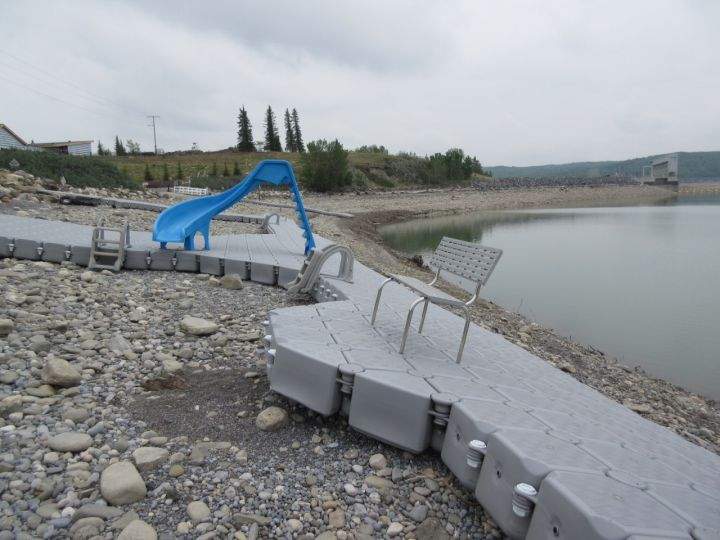 Ghost Lake reservoir
