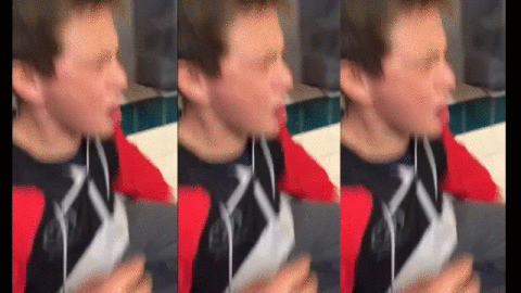 And the heat sure did sneak up on the unsuspecting victim, who immediately began to react with a flushed face and agonizing screams. All the while, his buddies laugh and toss him the money they promised for completing the challenge.