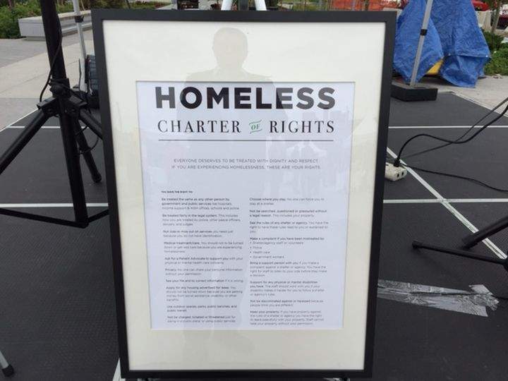 Homeless Charter of Rights
