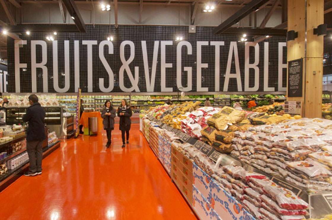 Canadian grocery stores, like the Loblaw location in Toronto above, are ramping up efforts to sell more fresh foods.