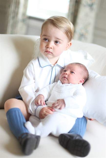 UK royals release first official Princess Charlotte photos