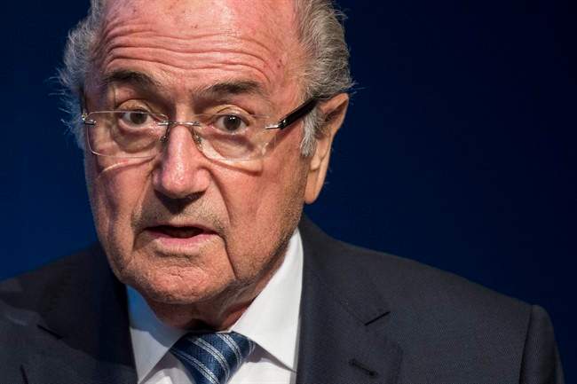 FIFA President Sepp Blatter speaks during a press conference at the FIFA headquarters in Zurich, Switzerland, Tuesday, June 2, 2015. 