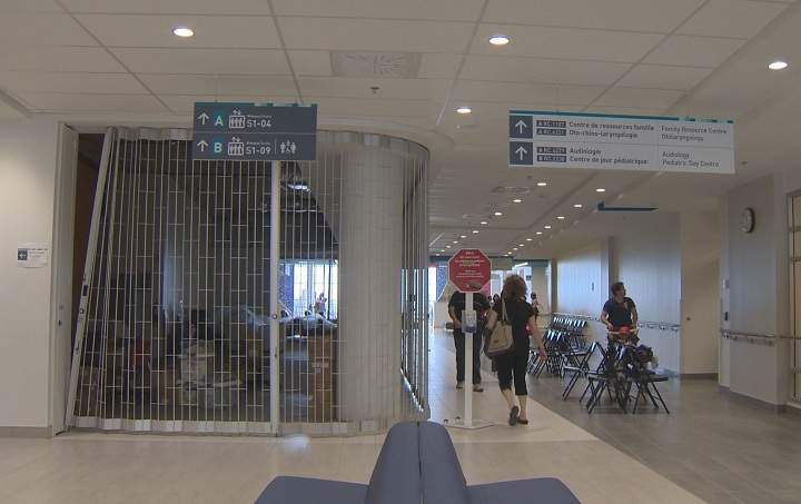 There are currently no ATMs at the new super hospital.